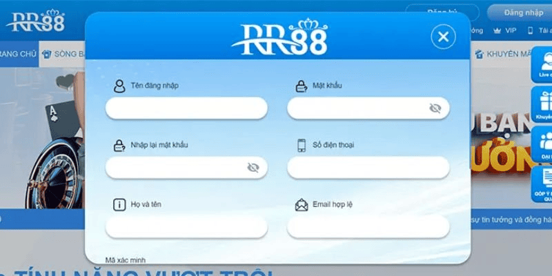 Quy trình tạo tài khoản được thiết kế rõ ràng giúp người mới dễ dàng thực hiện từng bước