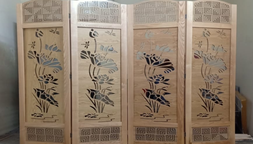 Cách lựa chọn chất liệu bình phong theo ngũ hành tương sinh