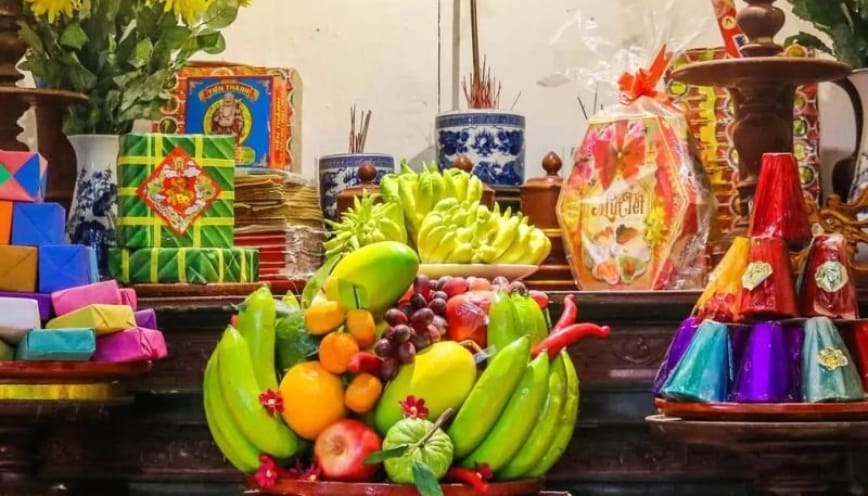 Lưu ý để giữ hoa quả luôn tươi mới trên bàn thờ