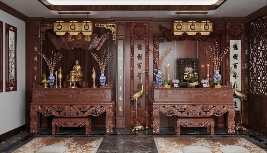 Vì sao cần trang trí bàn thờ gia tiên?