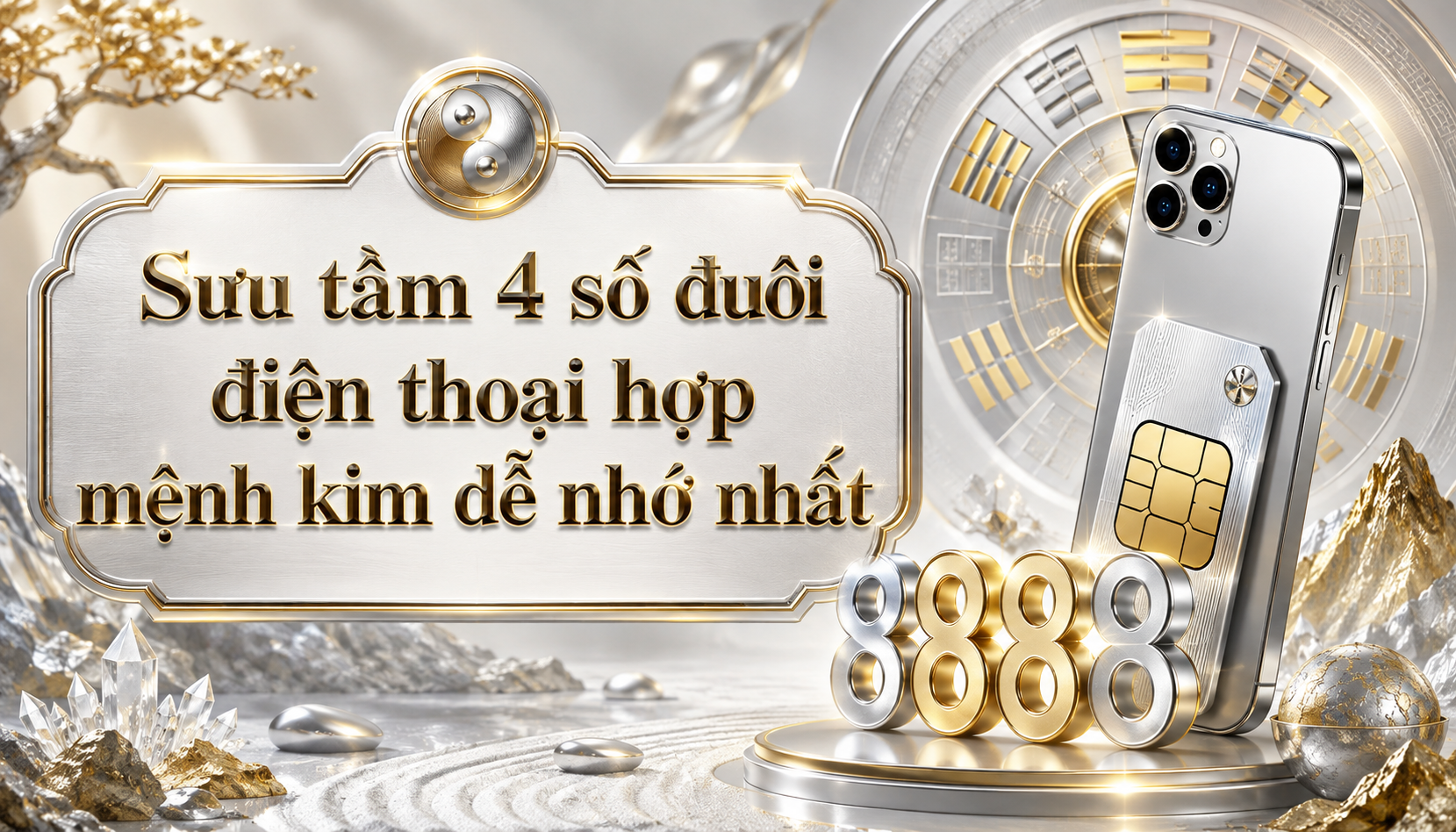 Sưu tầm 4 số đuôi điện thoại hợp mệnh kim dễ nhớ nhất