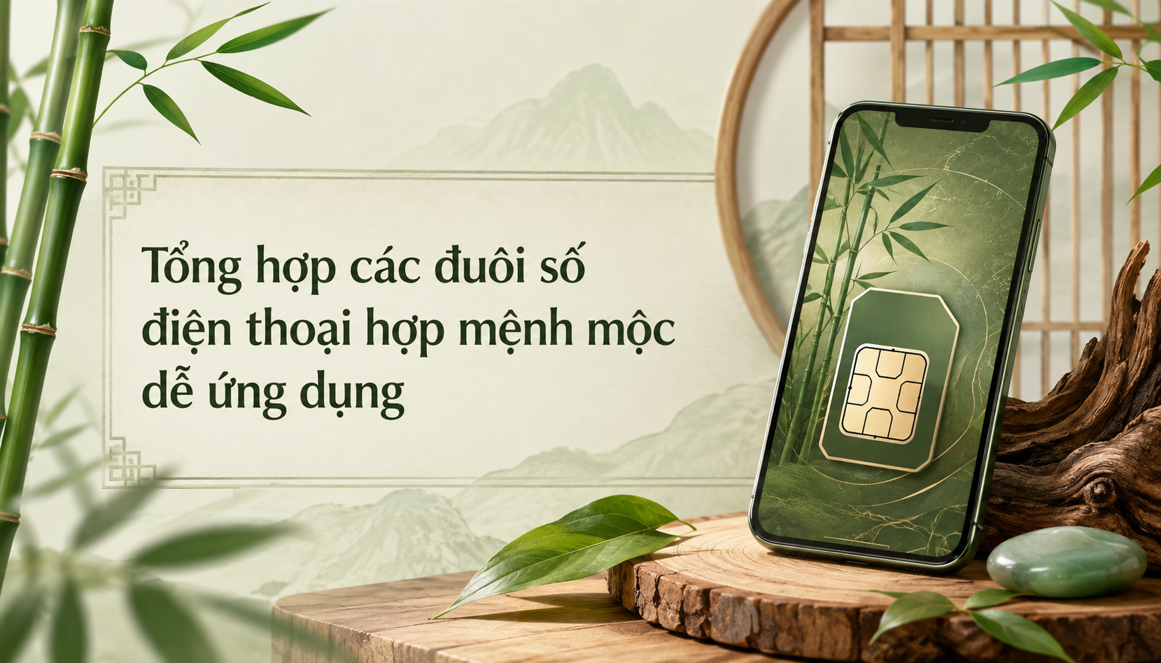 Tổng hợp các đuôi số điện thoại hợp mệnh mộc dễ ứng dụng