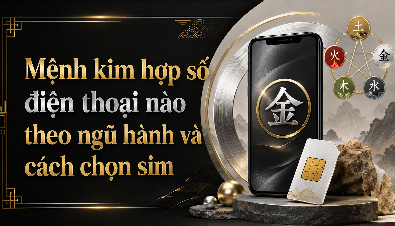 Mệnh kim hợp số điện thoại nào theo ngũ hành và cách chọn sim