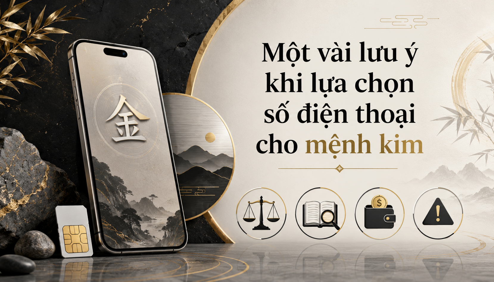 Một vài lưu ý khi lựa chọn số điện thoại cho mệnh kim