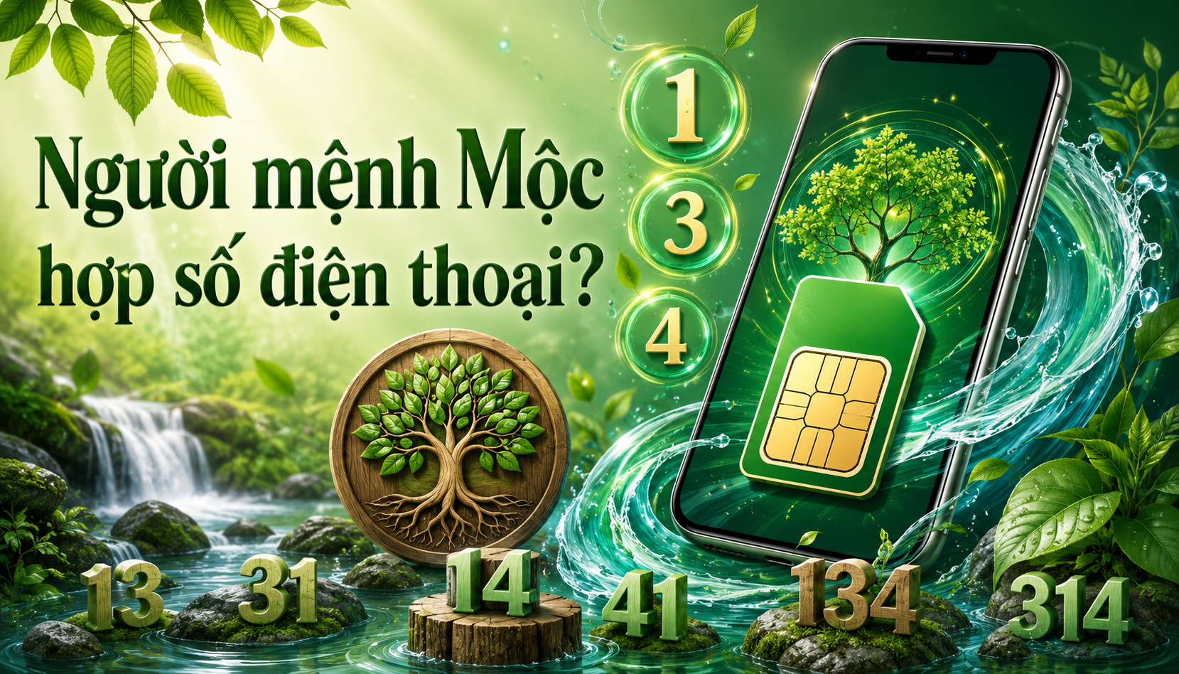 Người mệnh Mộc hợp số điện thoại?