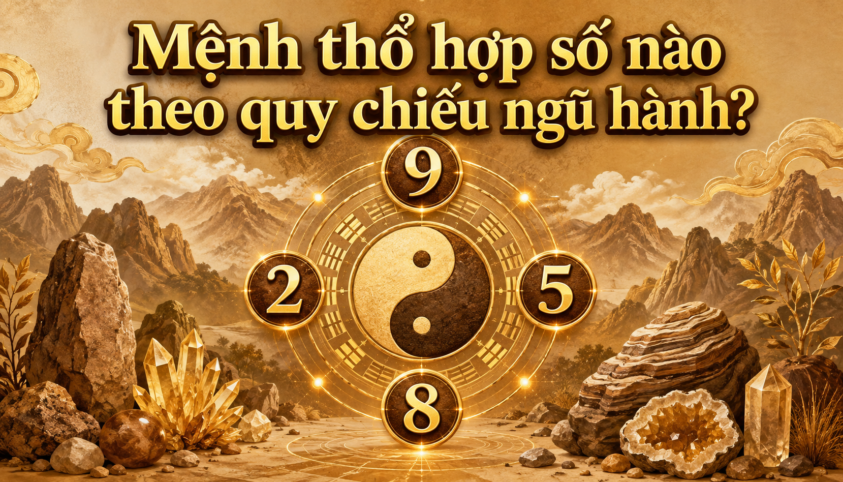 Mệnh thổ hợp số nào theo quy chiếu ngũ hành?