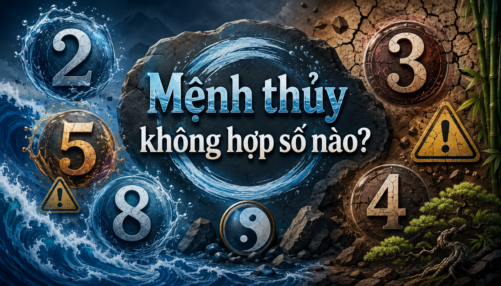 Mệnh thủy không hợp số nào?