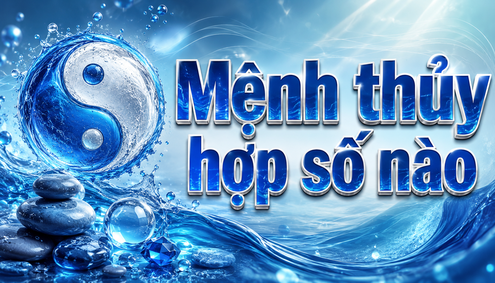 Mệnh thủy hợp số nào