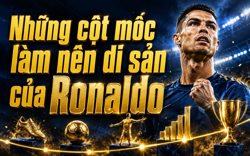 Ba CLB đã tạo nên những chương khác nhau trong sự nghiệp C1 của Ronaldo
