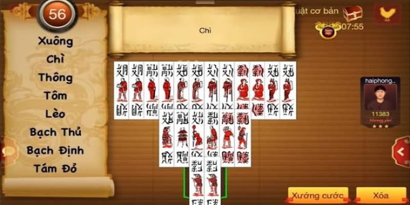 Cách chờ ù và tính các thế bài chắn Go88
