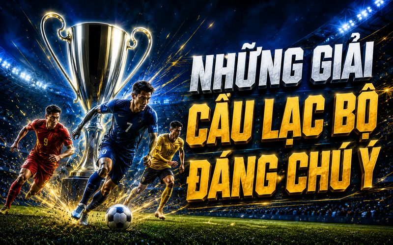 Các giải câu lạc bộ giúp nâng tầm chất lượng bóng đá chuyên nghiệp châu Á
