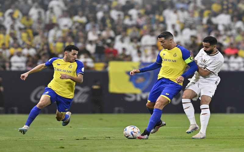 Ronaldo hiện tại trong màu áo Al Nassr