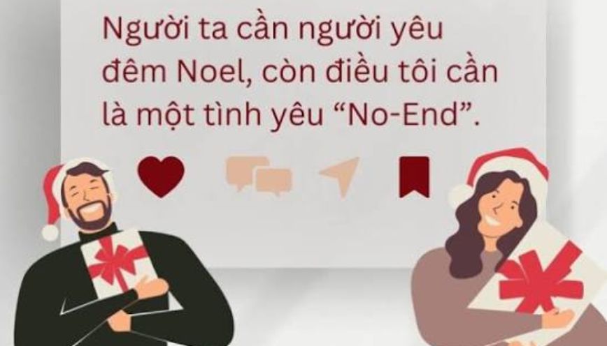 STT Noel dùng thả thính ngọt ngào dành cho crush